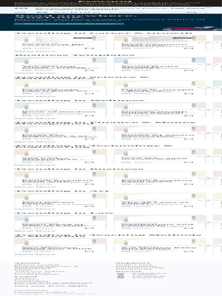 Scribd Explore 195M+ Documents From A Global Community | PDF | World ...