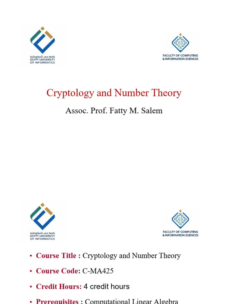 Lec 1_Cryptology | PDF | Cryptography | Key (Cryptography)