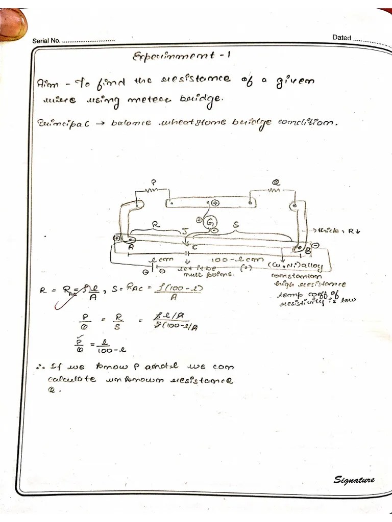 PHYSICS PRACTICAL FILE CLASS 12 | PDF