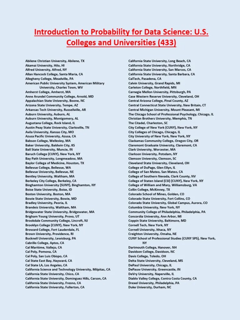 Probability For Data Science Textbook | PDF | Switzerland ...