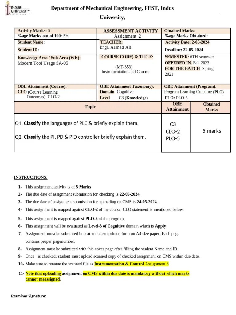 Assignment 2 | PDF | Cognitive Science | Behavior Modification