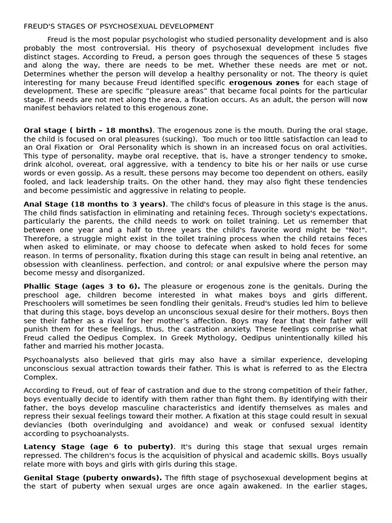 Freud | PDF | Id | Oedipus Complex