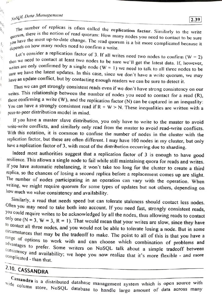 Unit2-Cassandra | PDF | No Sql | Databases