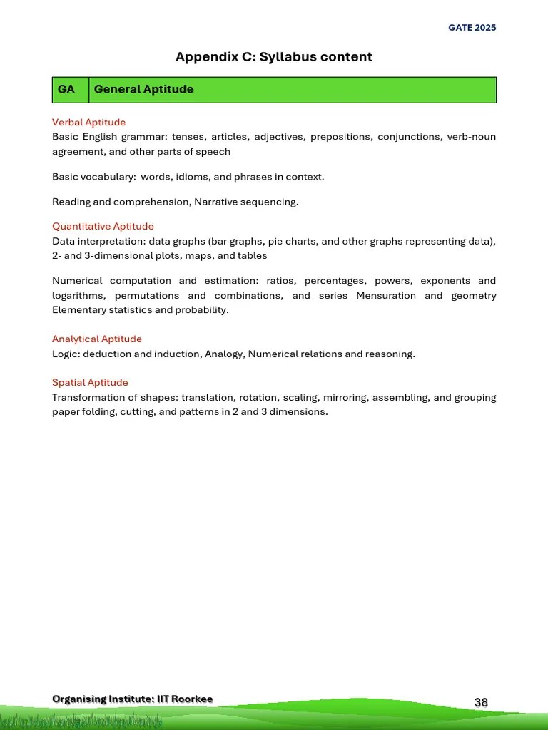 GATE2025 Syllabus Civil Engineering | PDF | Soil Mechanics | Beam ...