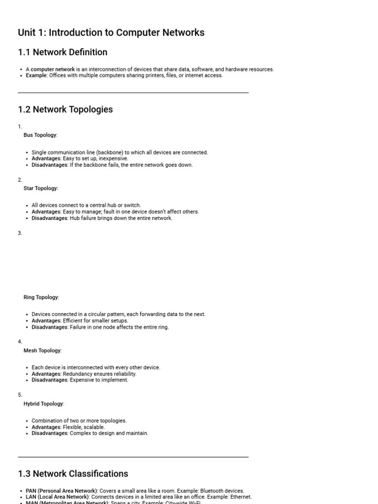 Computer Networking Syllabus Preparation | PDF | Computer Network ...