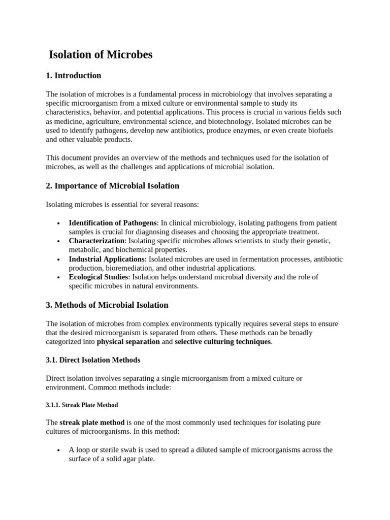 MICROBES | PDF | Growth Medium | Microorganism