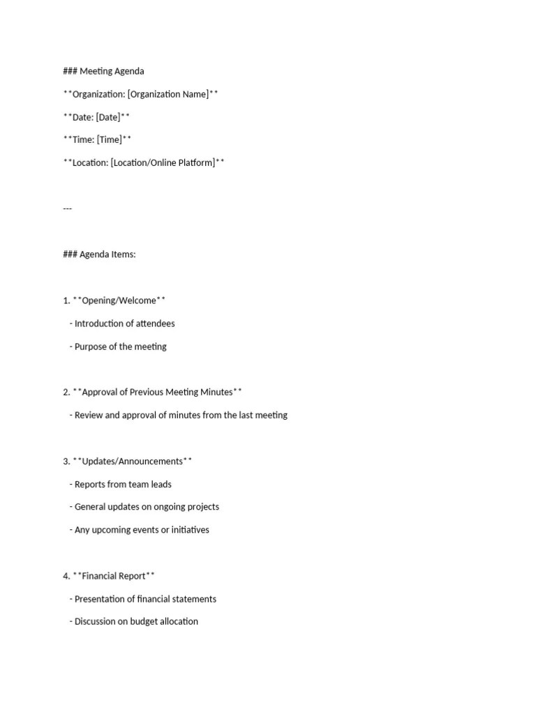 Top 10 Excel Meeting Agenda Templates Wps Office Academy - Retina Nature Pictures for Desktop