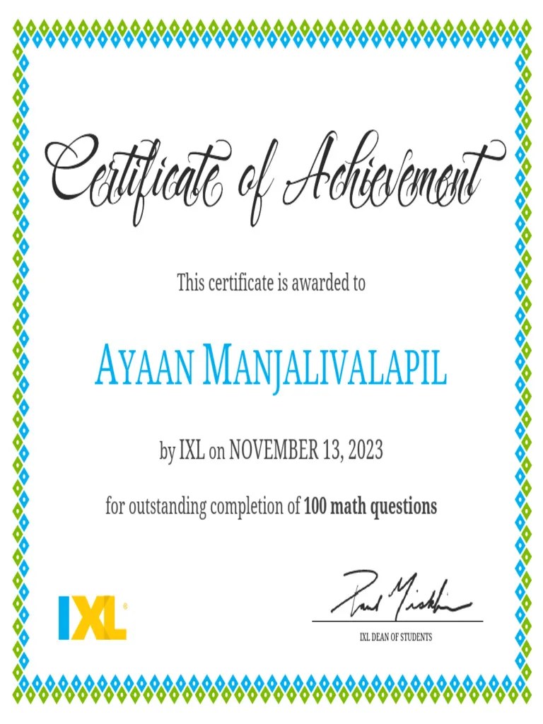 100 Math Questions | PDF