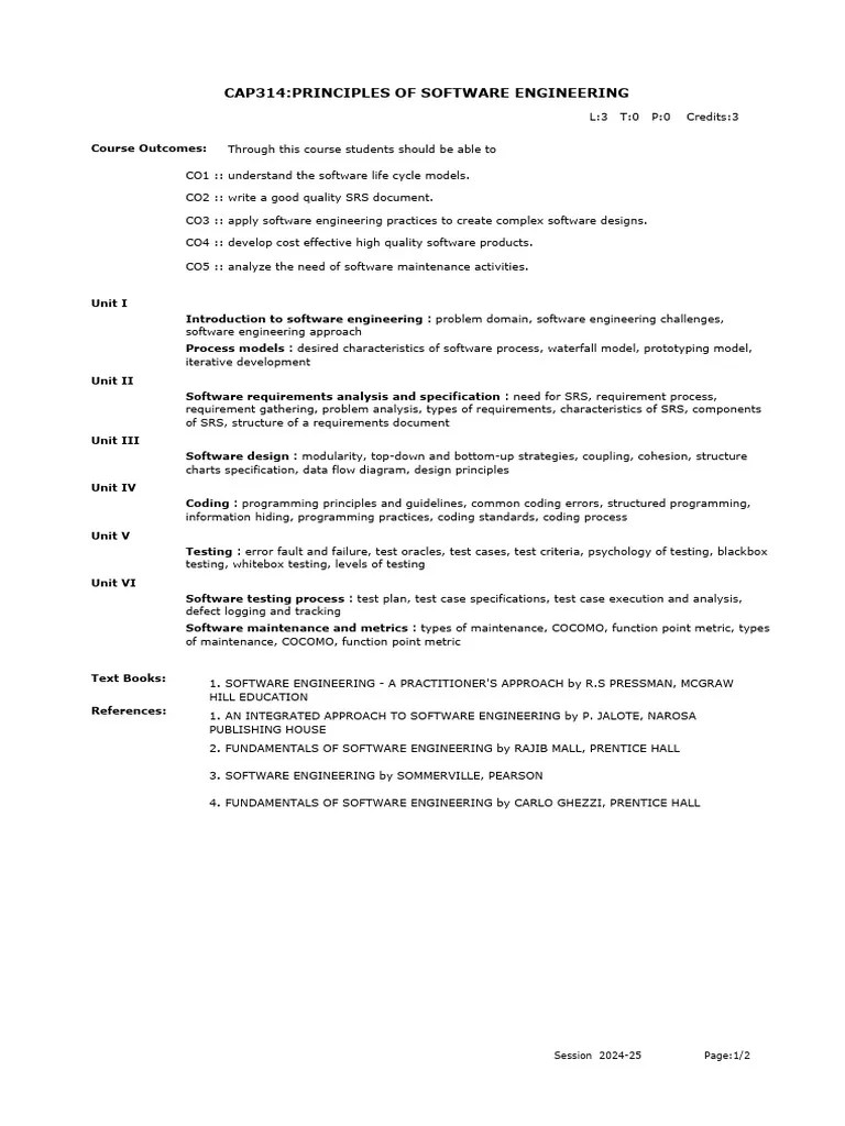 Software.engineering | PDF | Software | Software Engineering