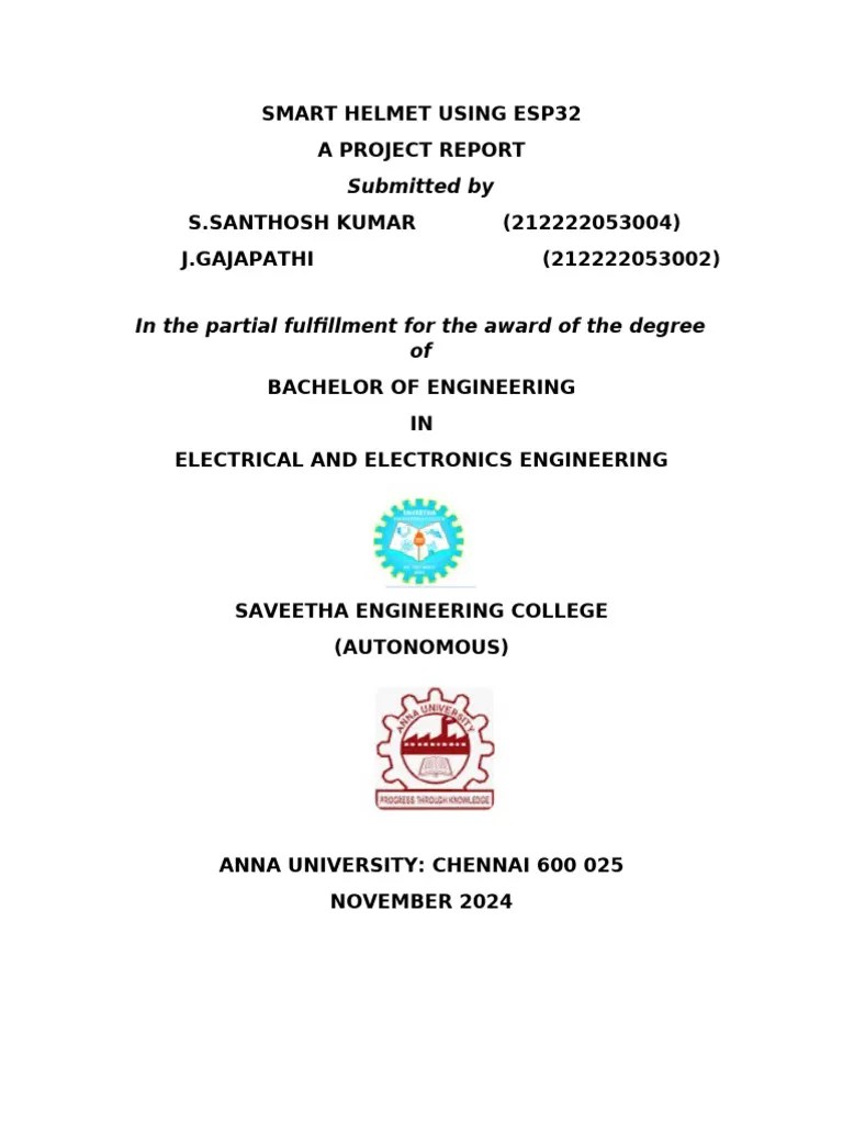 SMART HELMET() | PDF | Rectifier | Arduino