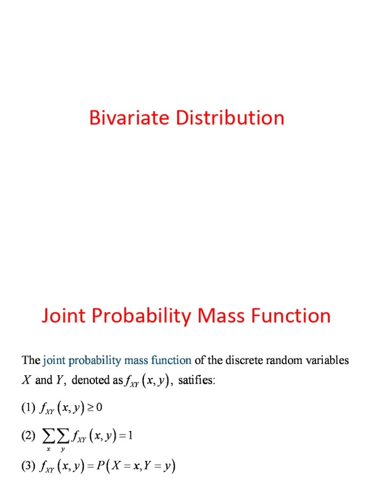 Bivariate Only | PDF | Probability Density Function | Mathematical Analysis