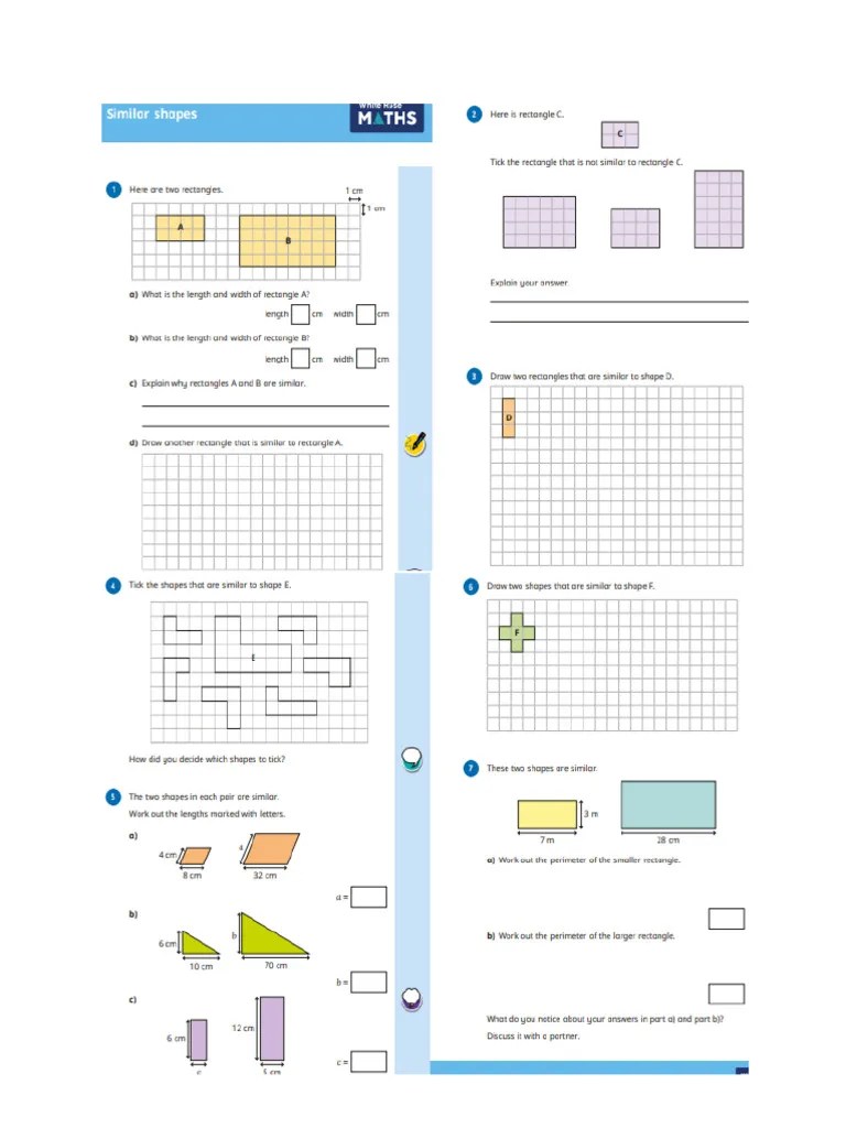 Using Similar Shapes | PDF