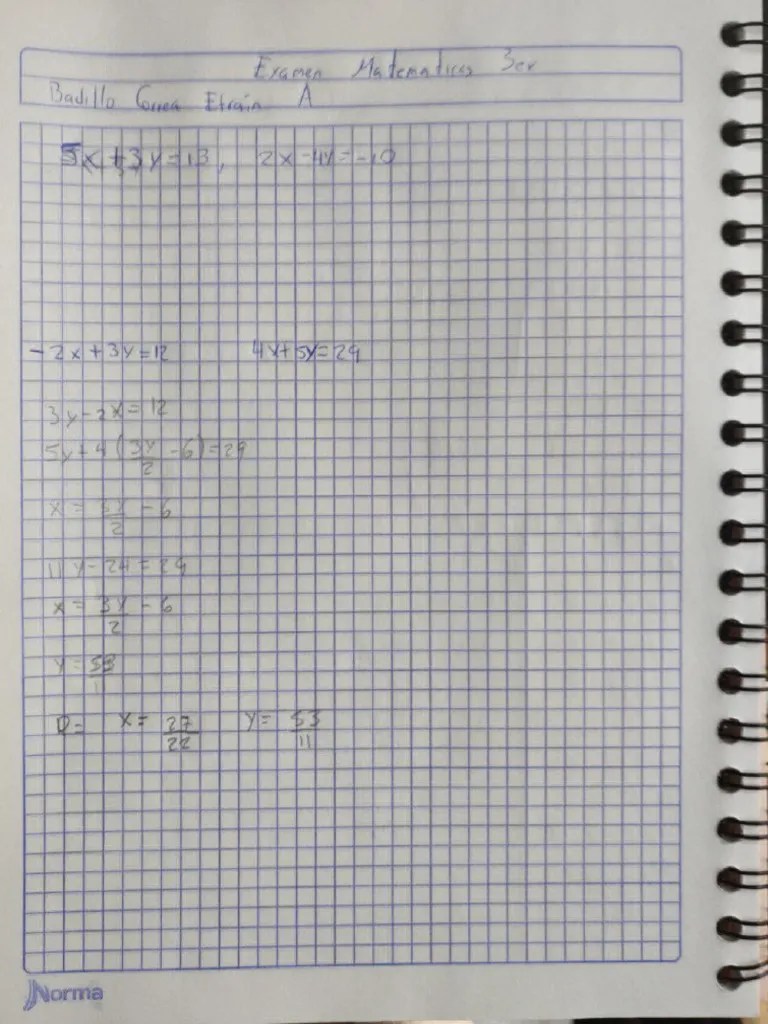 Matemáticas 3erparcial Pdf