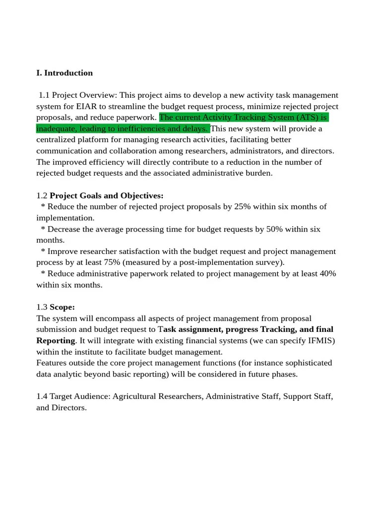 Sdr Documents | PDF | Databases | Project Management