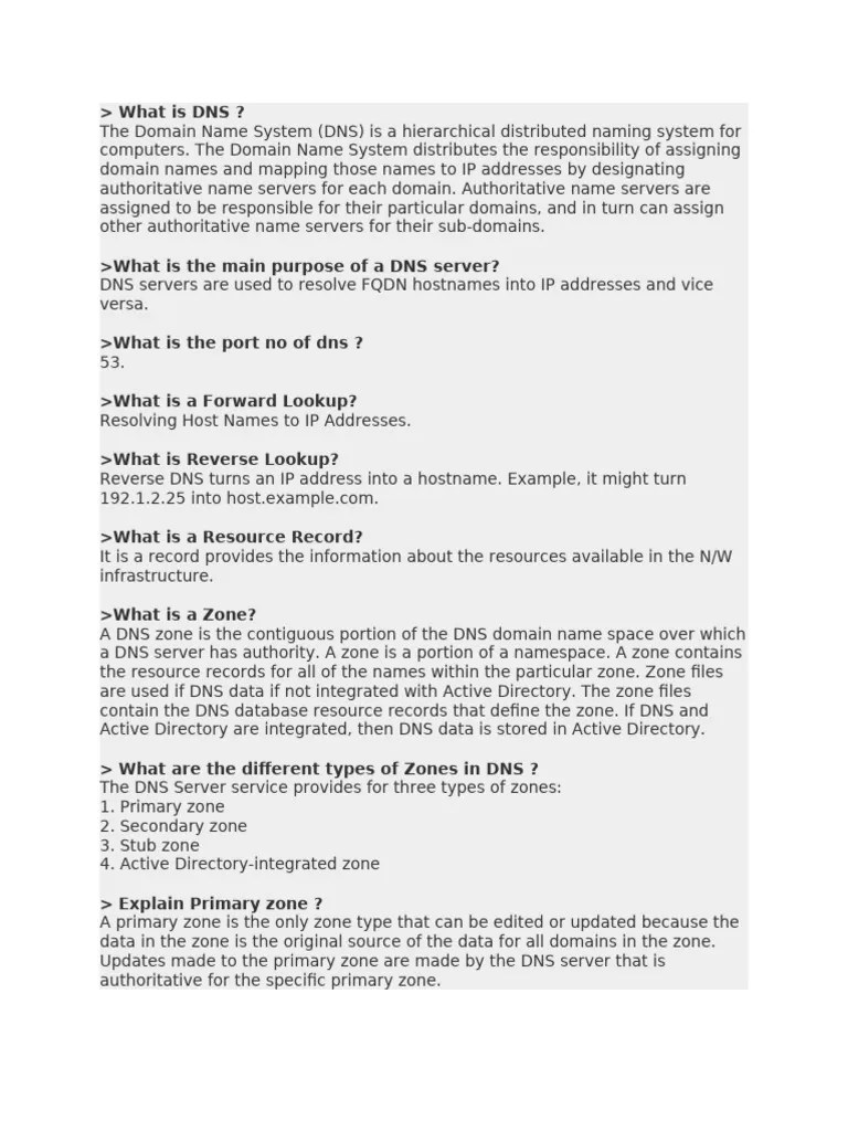 DNS | PDF | Domain Name System | Domain Name