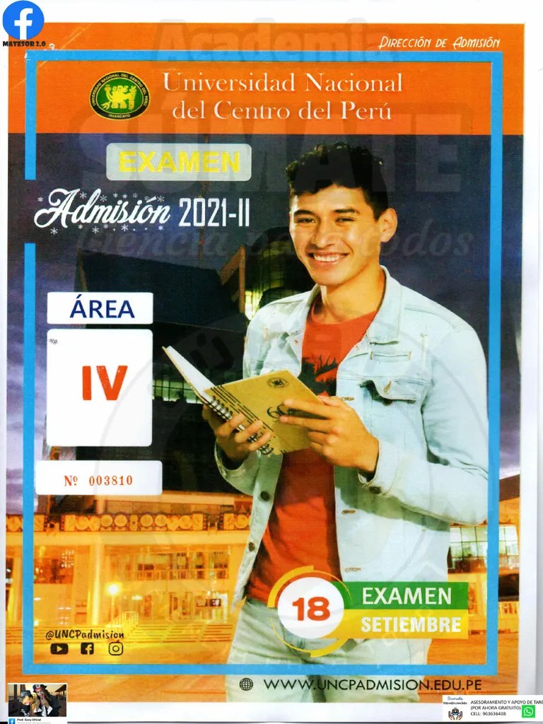 Uncp - Area Iv - 2021 Ii-1 | PDF