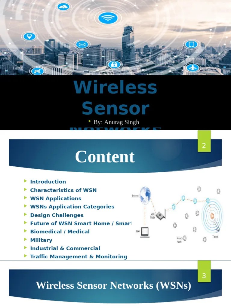 Wireless Sensor Network | PDF | Wireless Sensor Network | Computer Network