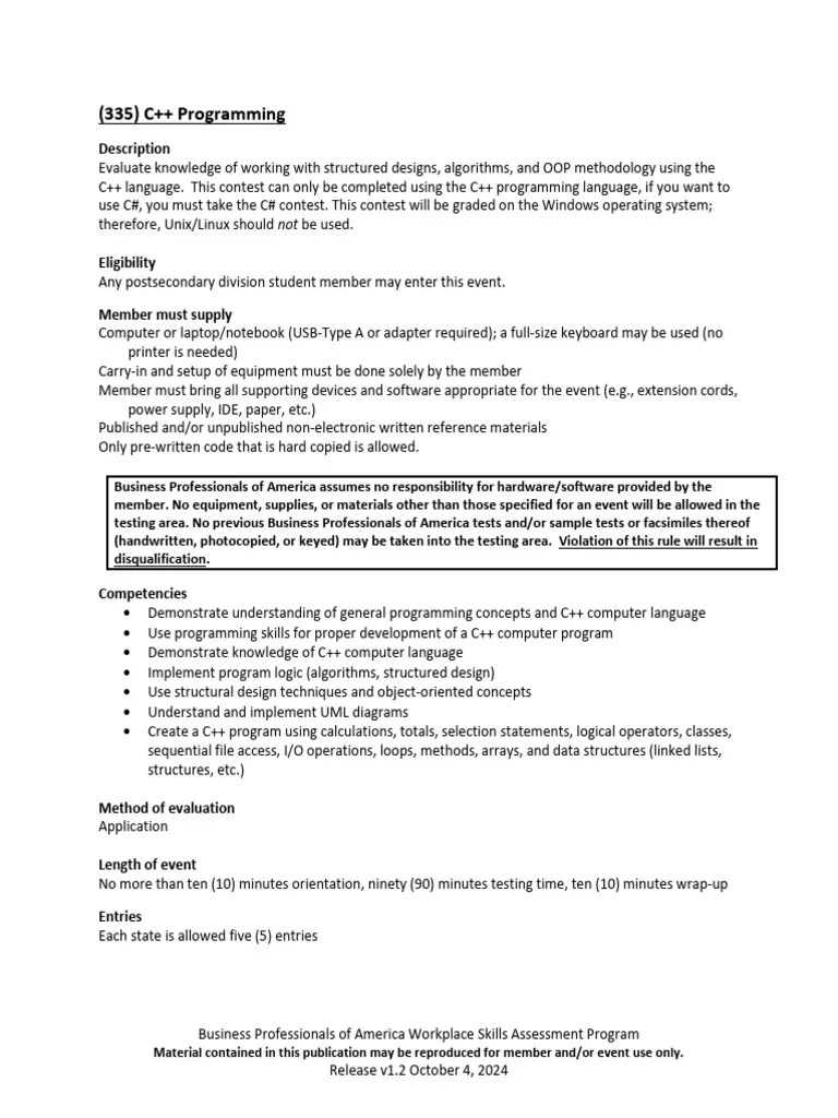 (335) C++ Programming1 | PDF | Computer Programming | Computer Program