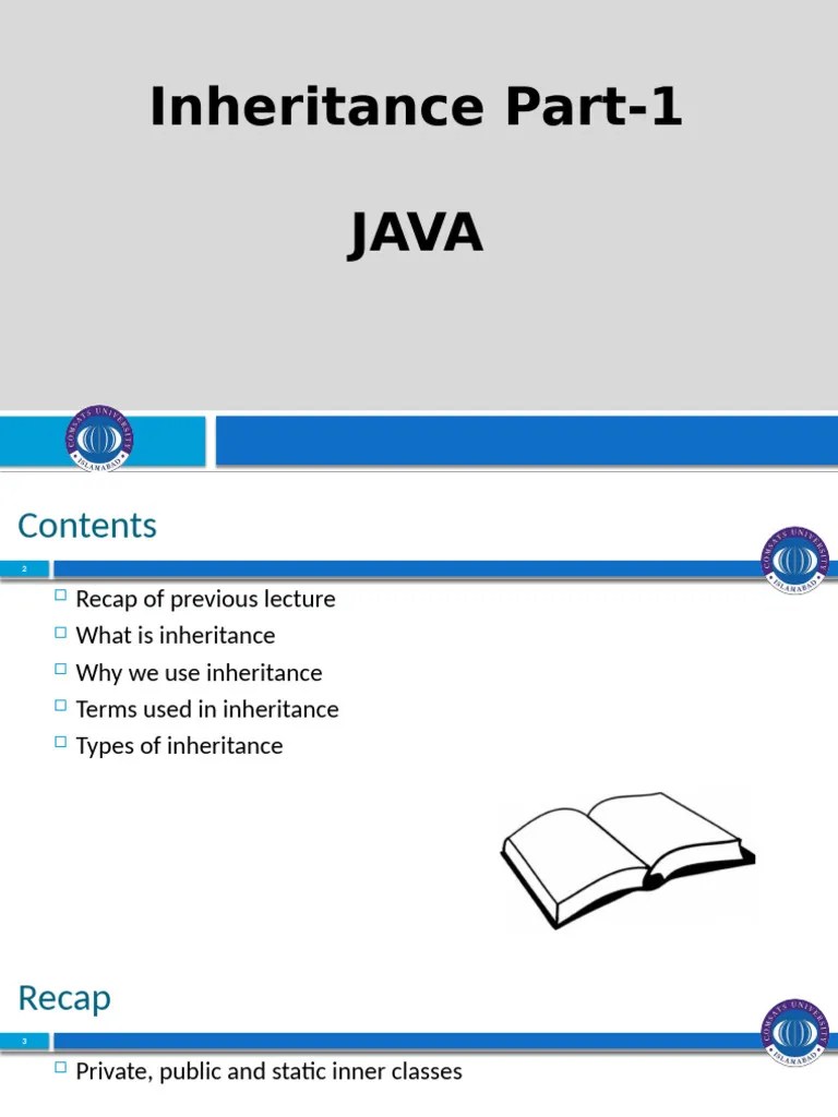 Inheritance Part-1 | PDF | Inheritance (Object Oriented Programming ...
