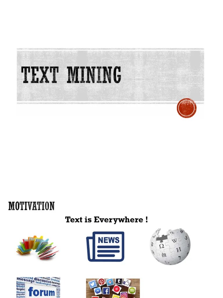 Text Mining | PDF | Linguistics | Grammar