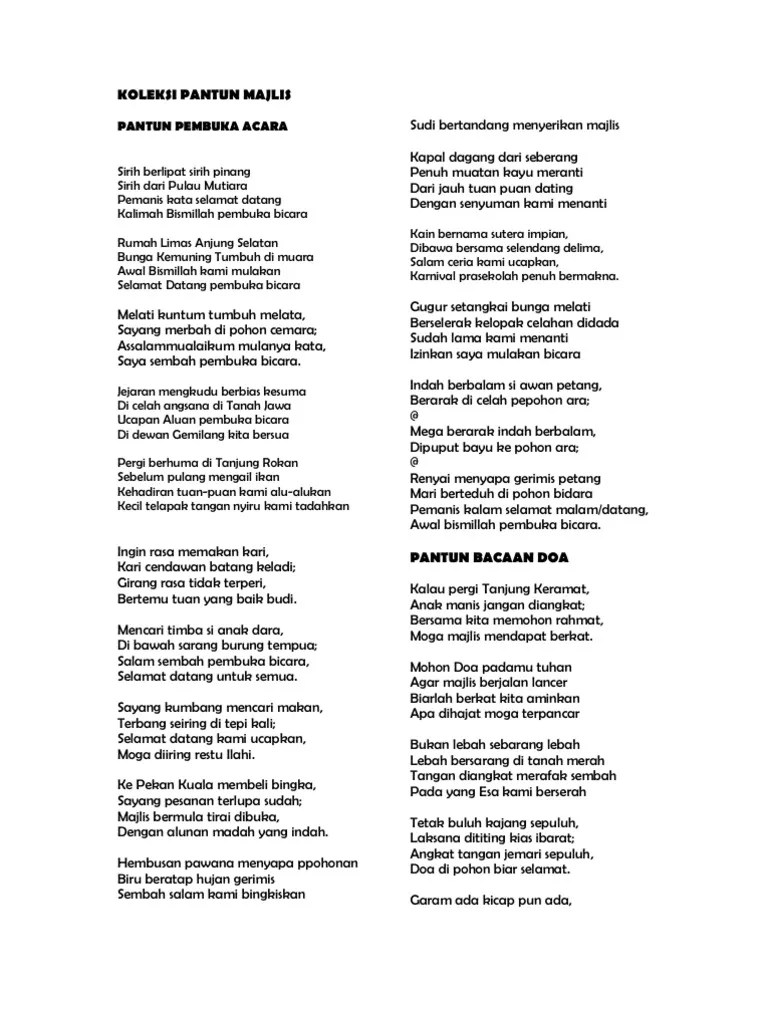 02.05.2021 · j&t express hotline and email phone : Pantun Majlis Pdf