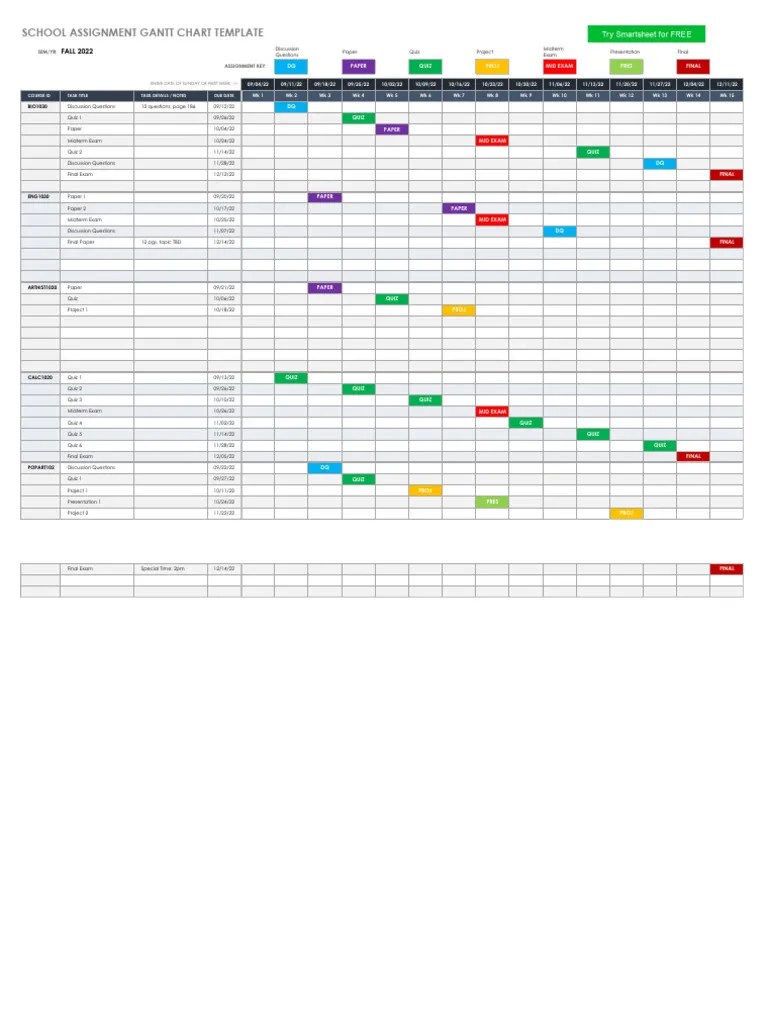 IC-School-Assignment-Gantt-Chart-Template-10578 | PDF | Tests ...