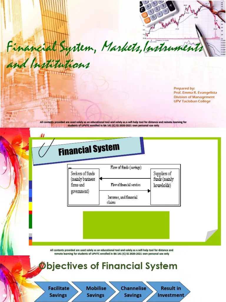 2 Financial System | PDF | Financial Markets | Securities (Finance)