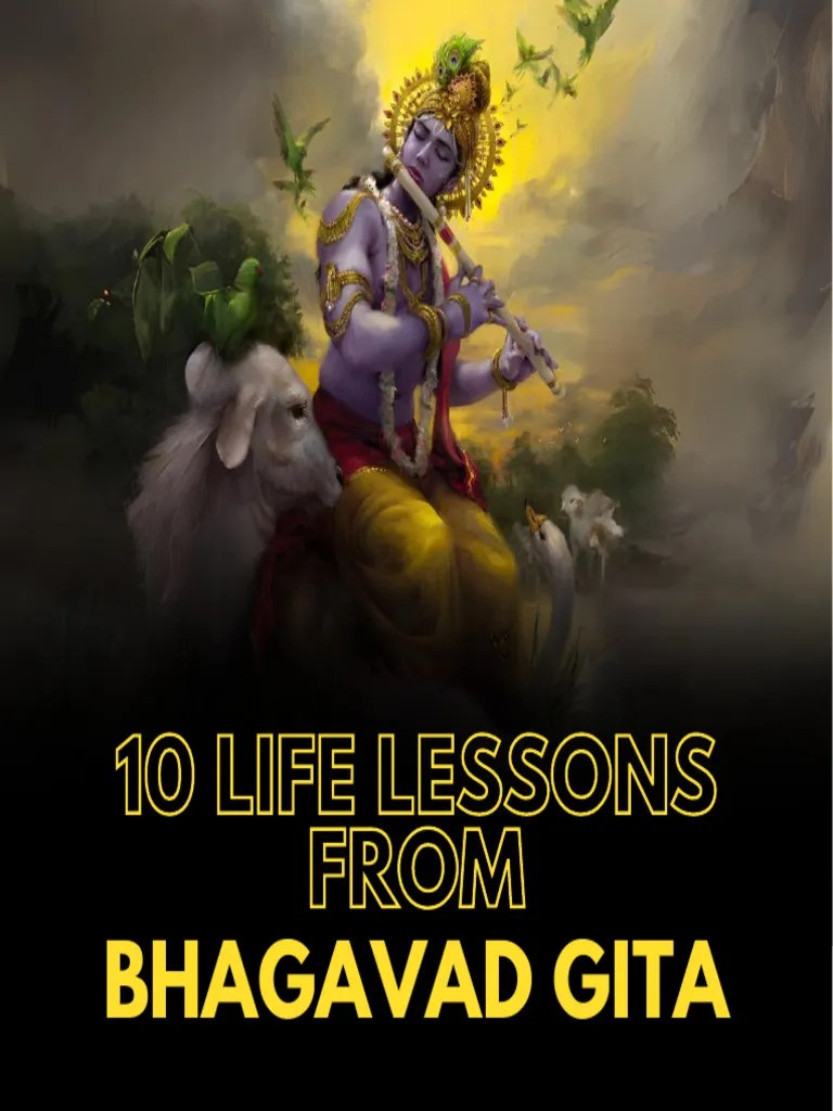 10 Life Lessons From Bhagavad Gita 1703429769 | PDF
