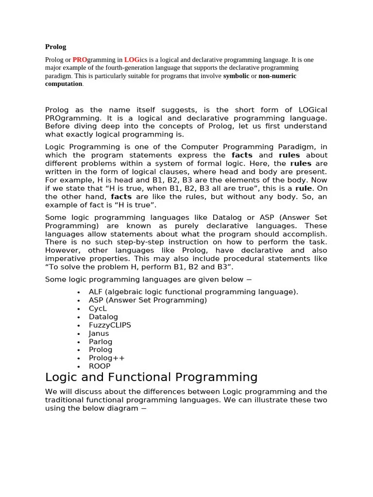 Prolog Lab | PDF | Computer Programming | Software Engineering