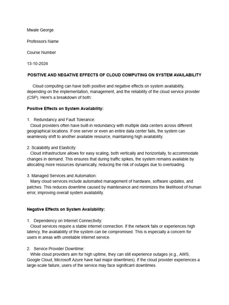 Cloud Computing | PDF | Cloud Computing | Scalability