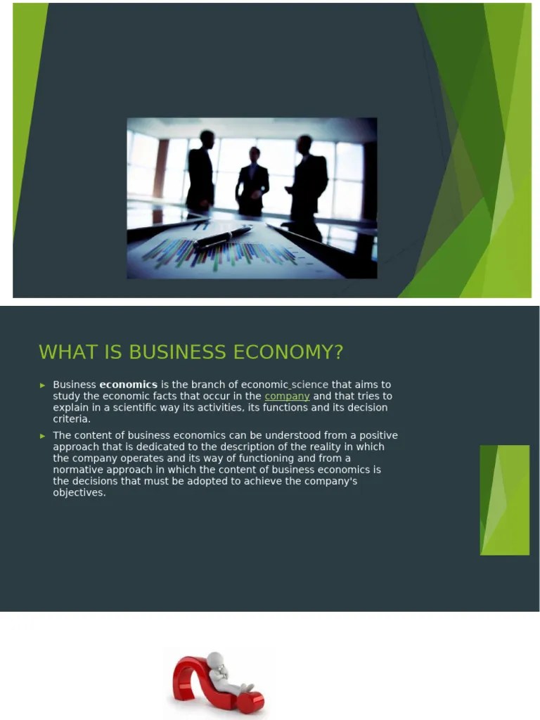 BUSINESS ECONOMICS | PDF