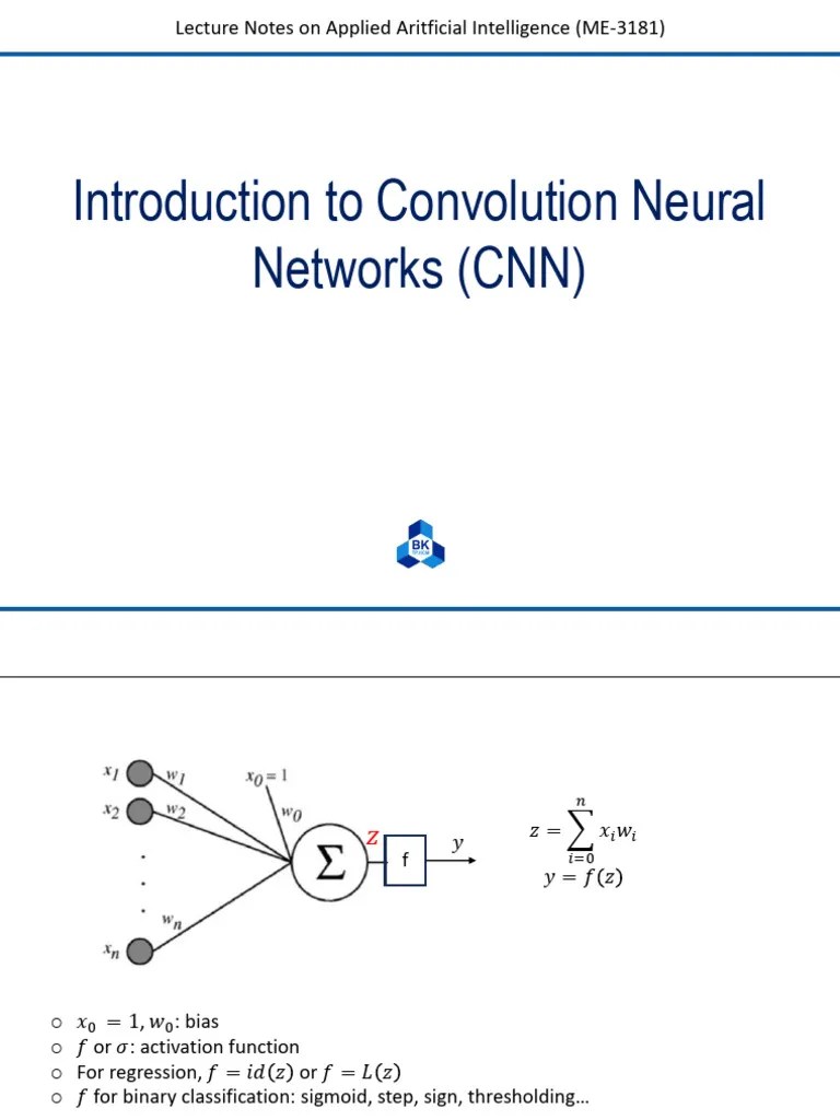 Convolutional Neural Networks | PDF | Machine Learning | Applied ...