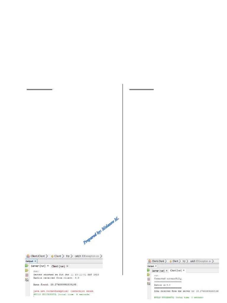 Lab Socket Programming | PDF | Client (Computing) | Network Layer Protocols
