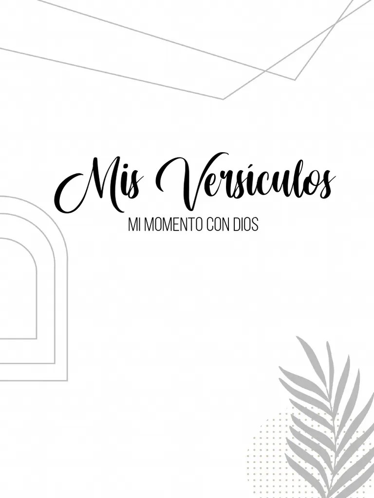 Mis Versiculos | PDF