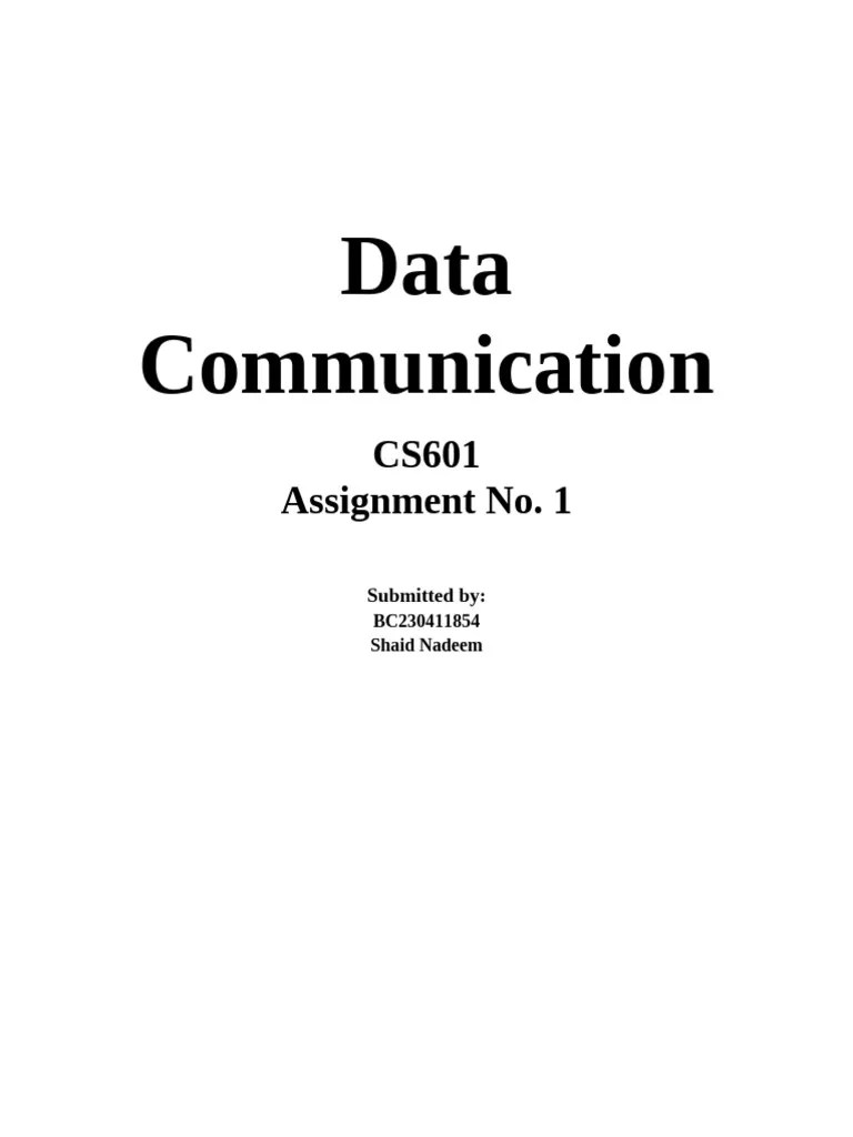 CS601_assignment1 | PDF
