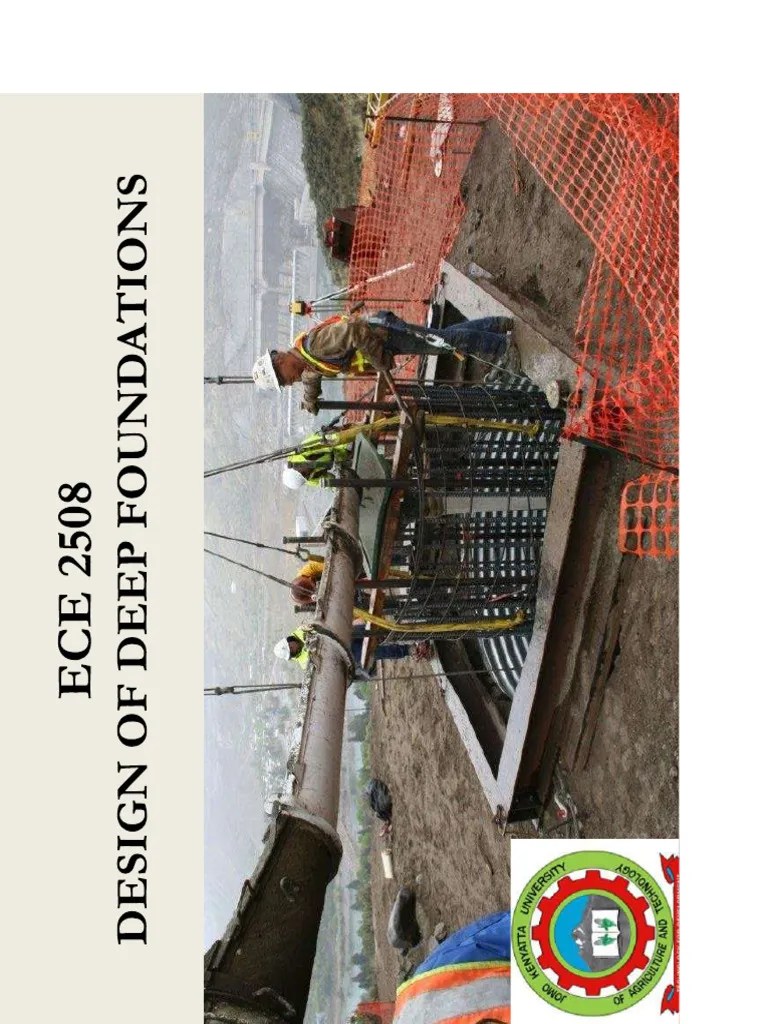 Design Of Deep Foundations | PDF