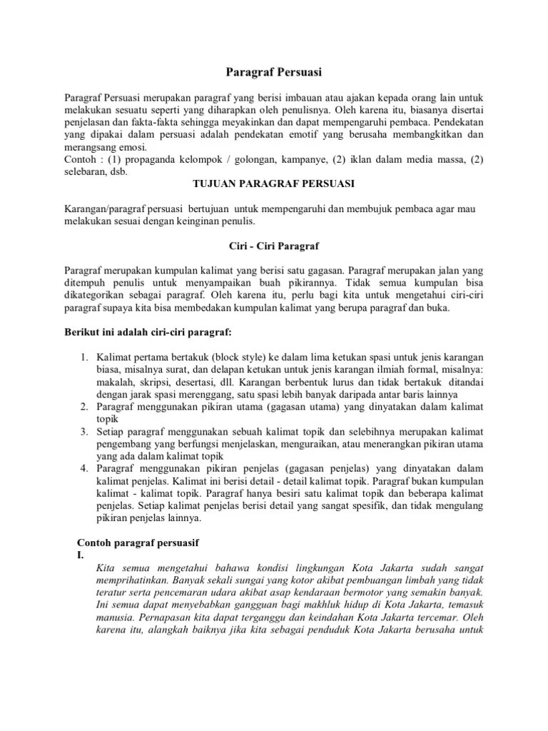 Contoh Teks Persuasif Beserta Strukturnya Brainly Untuk pembahasan kali ini kami akan memberikan ulasan mengenai Contoh Karangan Persuasi yang dimana dalam hal ini meliputi contoh tentang Politik Pendidikan Advertensi Propaganda Sampah dan Lingkungan Hidup nah agar lebih dapat memahami dan mengerti simak ulasan selengkapnya dibawah ini.