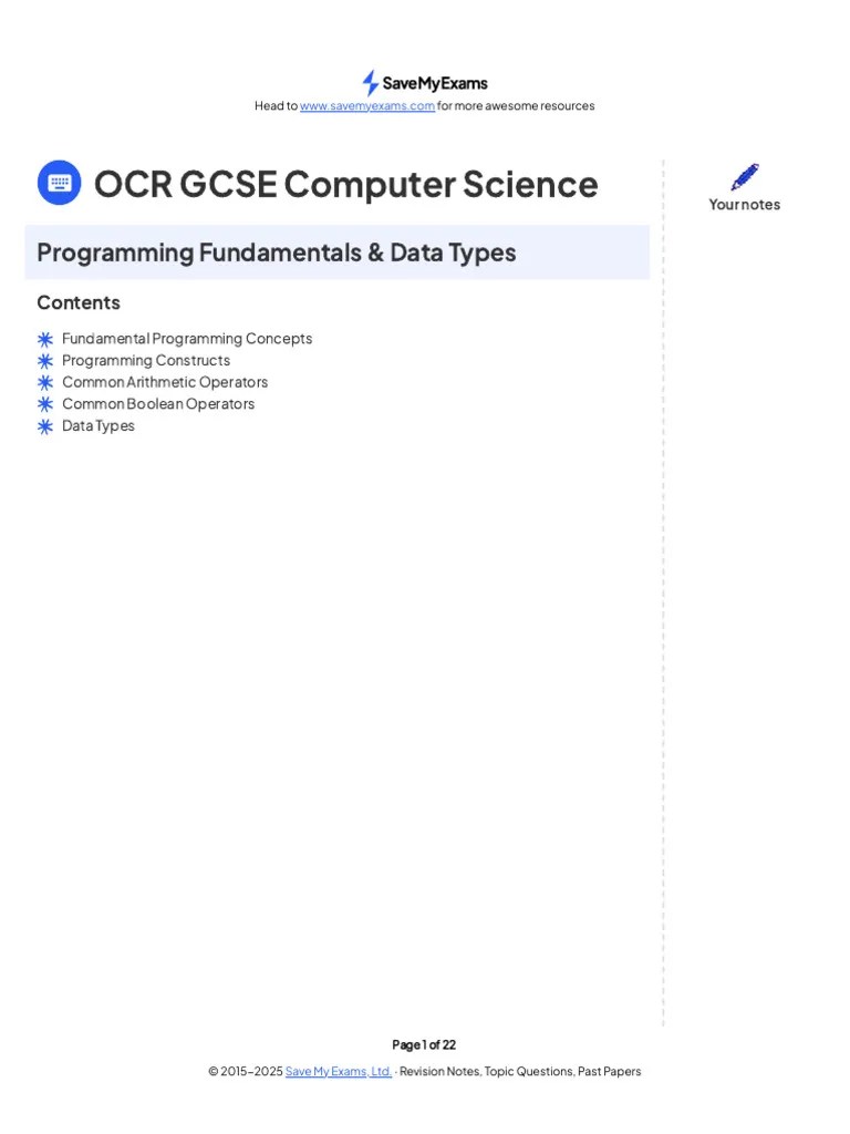 Programming | PDF | Data Type | Boolean Data Type