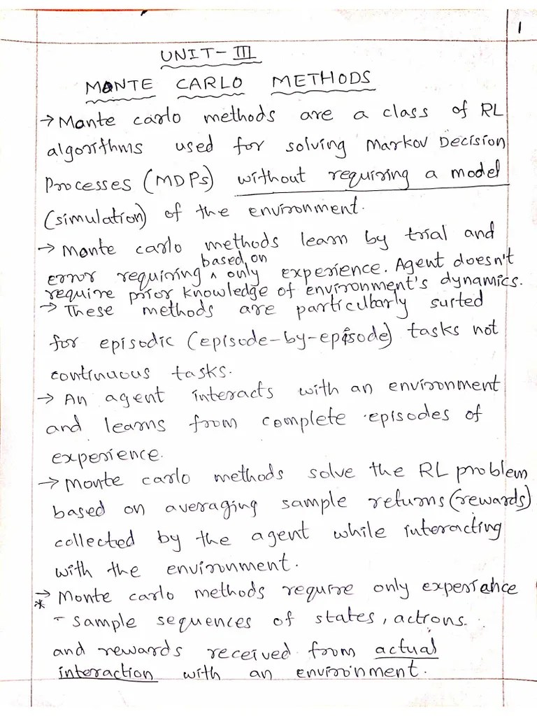 Rl Unit 1 Pdf - Mobile Vintage Textures for Desktop