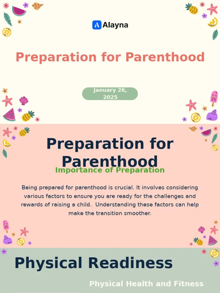 Preparation For Parenthood (Slides) | PDF | Parenting | Psychology