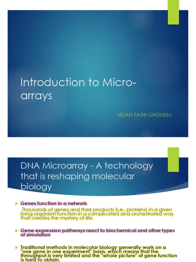 Microarrays Technology (1) | PDF | Dna Microarray | Oligonucleotide
