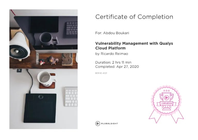 Vulnerability-management-qualys-cloud-platform-certificate | PDF