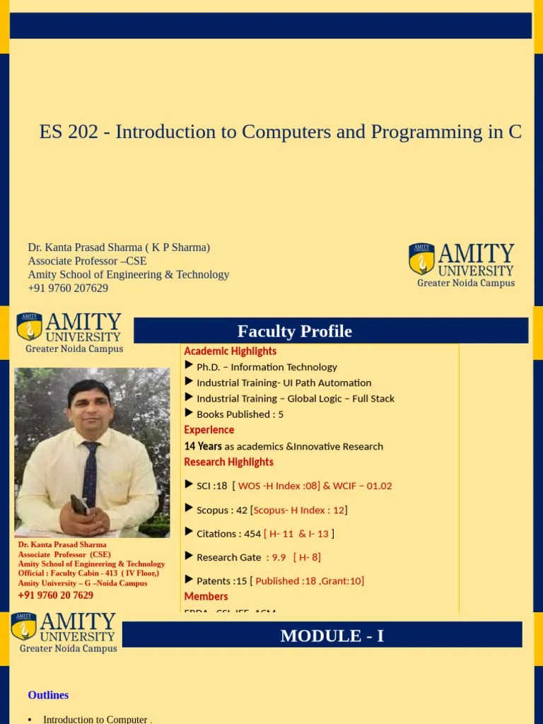 C Programming - Module II | PDF | Integer (Computer Science) | Computing