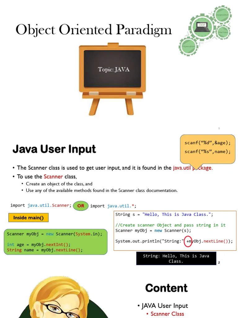 Java Input & Control St | PDF | Control Flow | Java (Programming Language)