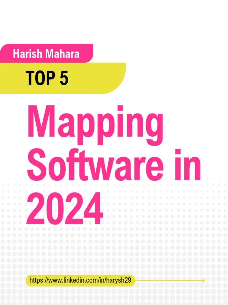 Top Mapping Software Of 2024 PDF Geographic Information System.