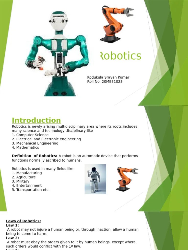 1.Robotics | PDF | Cartesian Coordinate System | Robotics