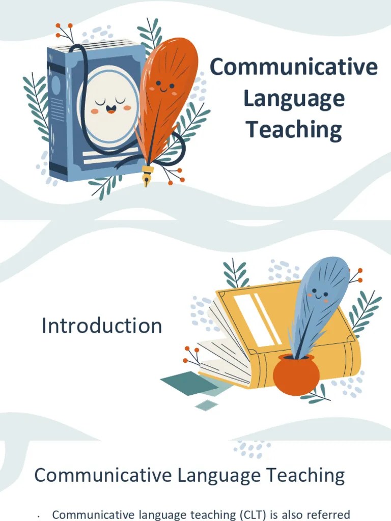 Communicative Language Teaching | PDF | Human Communication | Learning
