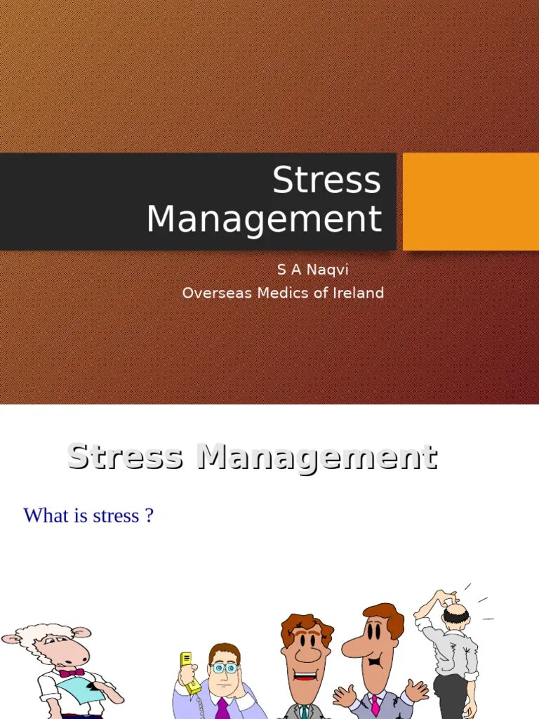 Stress Management | PDF | Stress (Biology) | Psychology