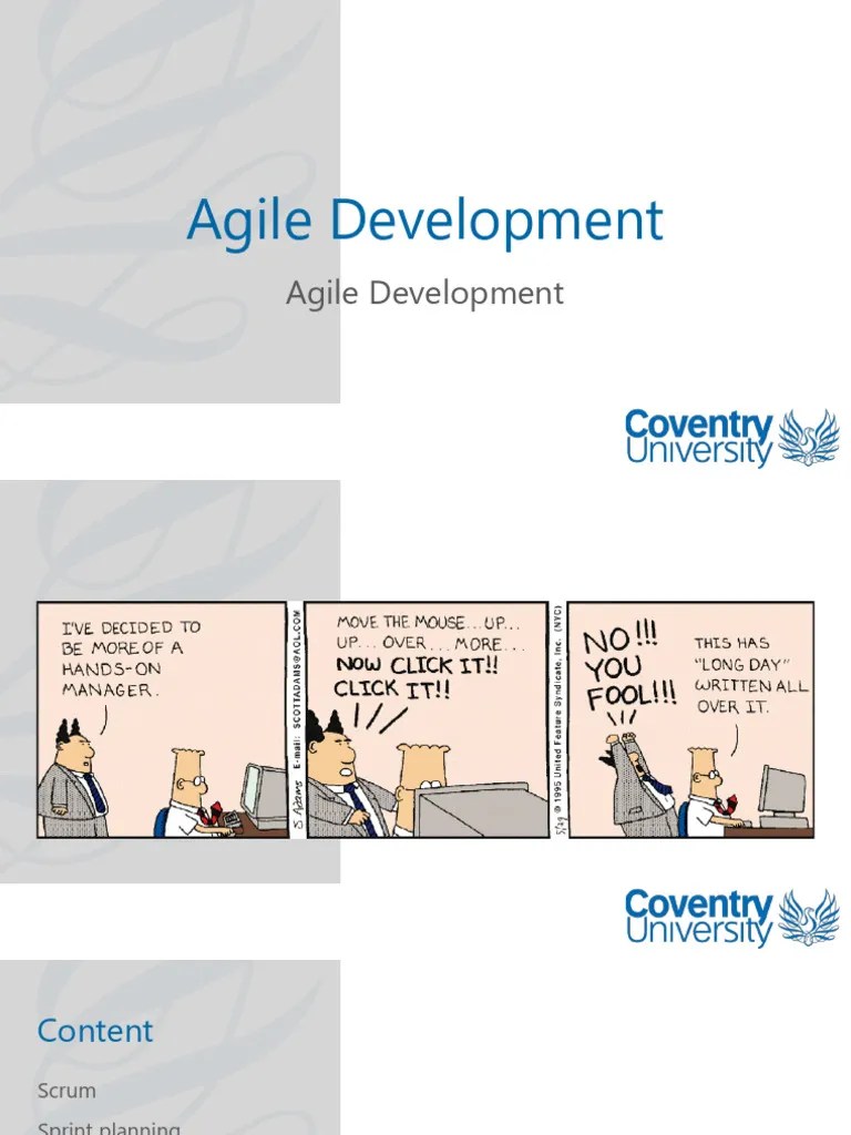 04 Agile Development | PDF | Scrum (Software Development) | Agile ...