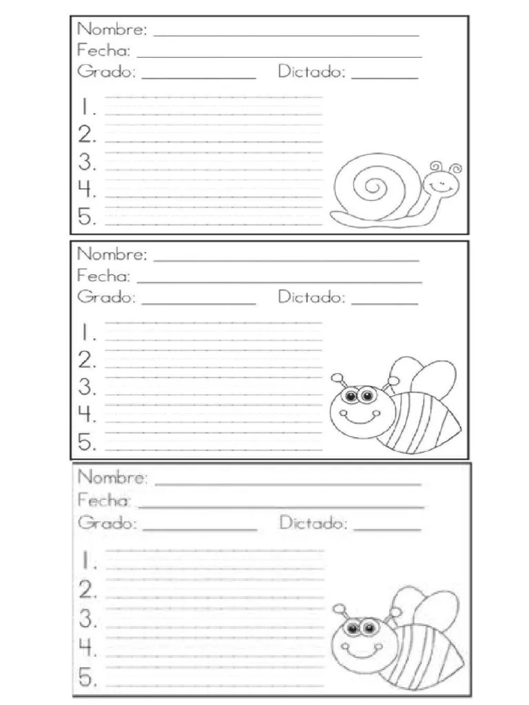 Evaluacion De La Escritura Hojas De Dictado Pdf - High Resolution Landscape Photos for Desktop